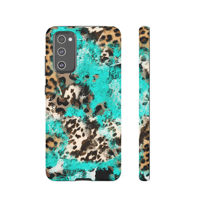 Aqua Splash Leopard - Samsung Galaxy Series Case