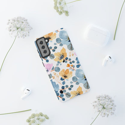 Spring Radiance – Samsung Galaxy Case with Bold Watercolor Florals