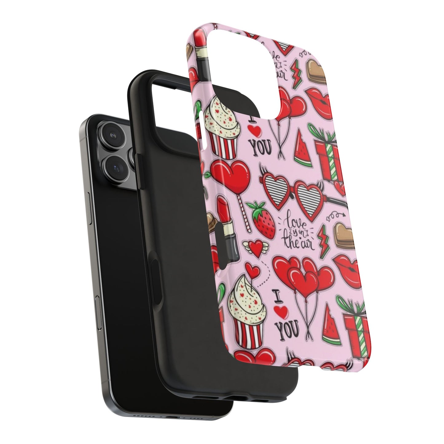 iPhone Case: Love Is in the Air Valentine’s Design