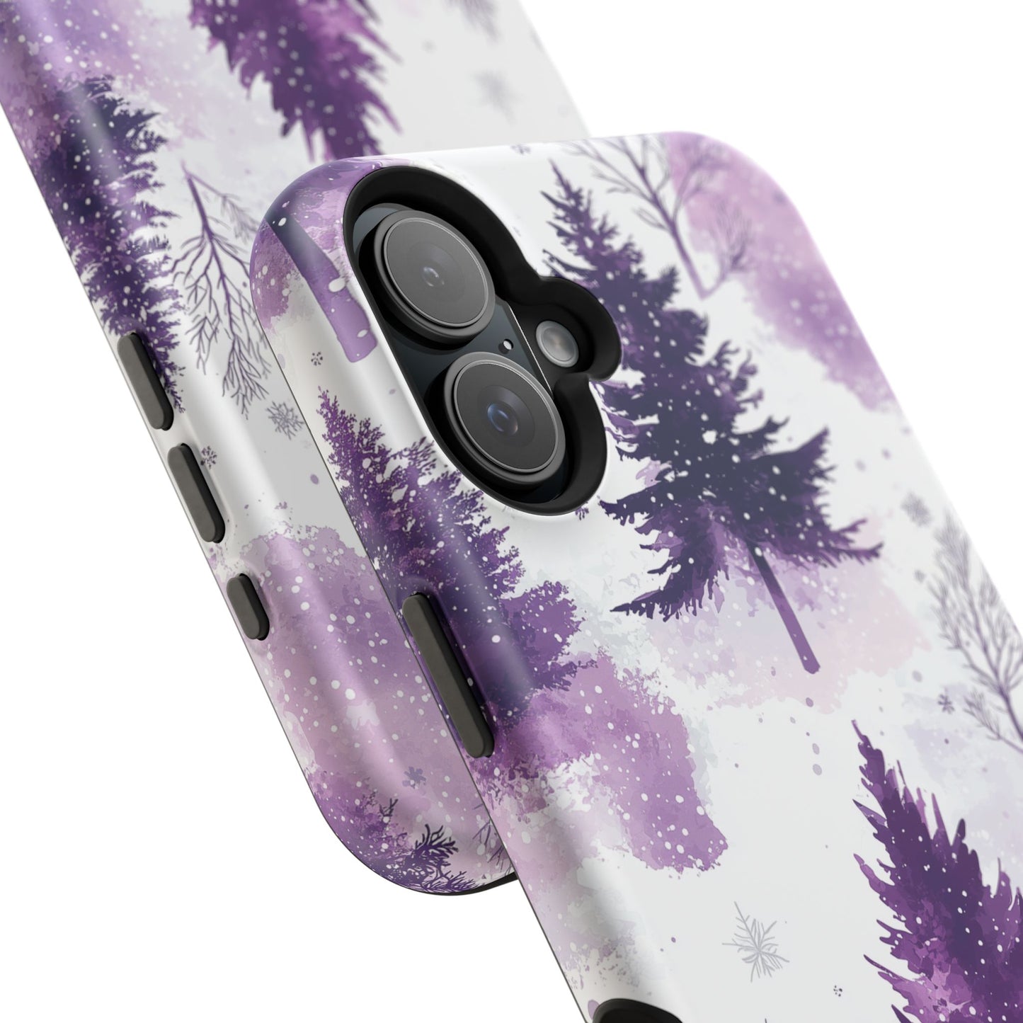 Purple Snowy Forest - MagSafe iPhone Series Case