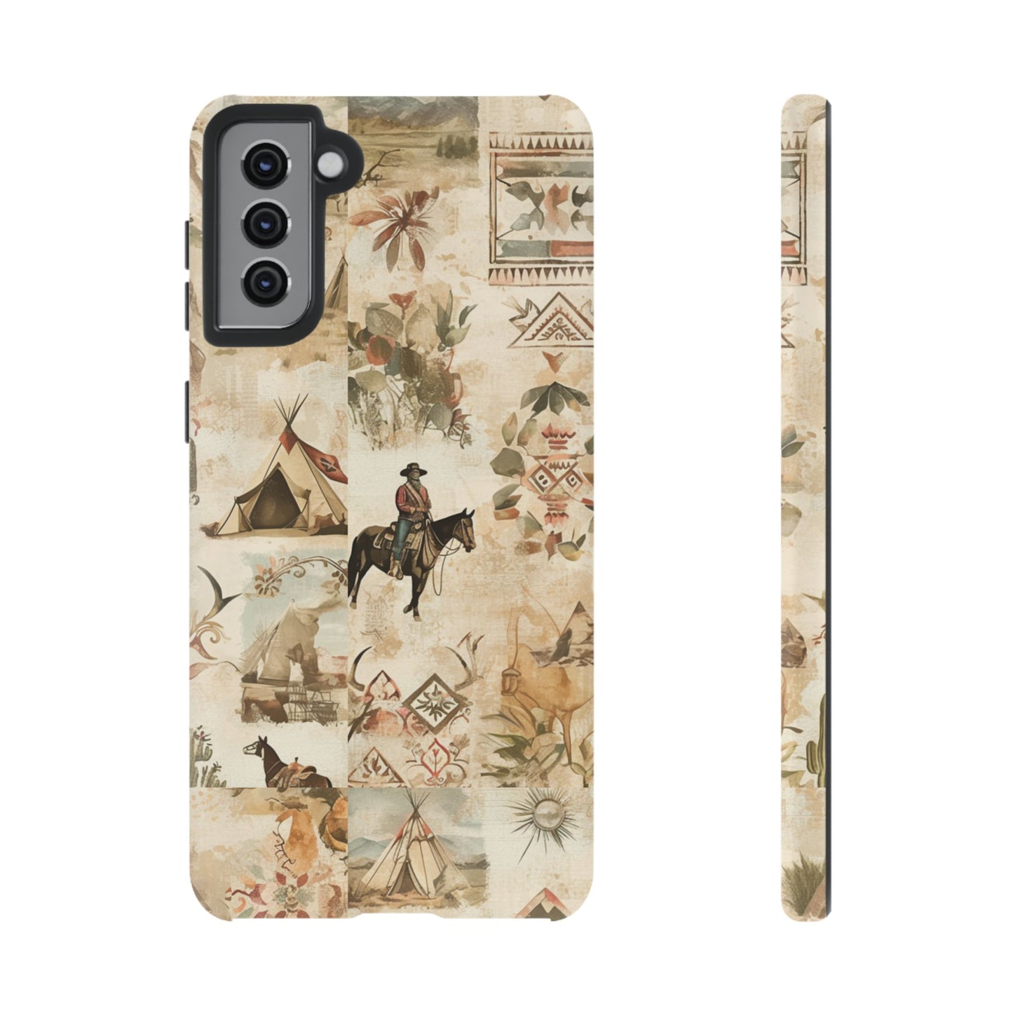 Western Collage Case | Vintage Country Aesthetic