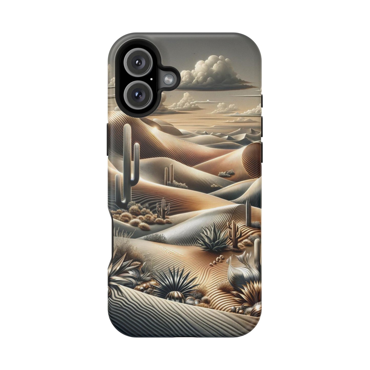 Heavy Metal Cactus iPhone Case