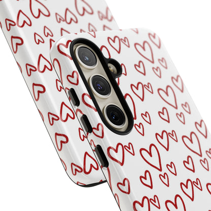 Classic Hearts Samsung Galaxy Case