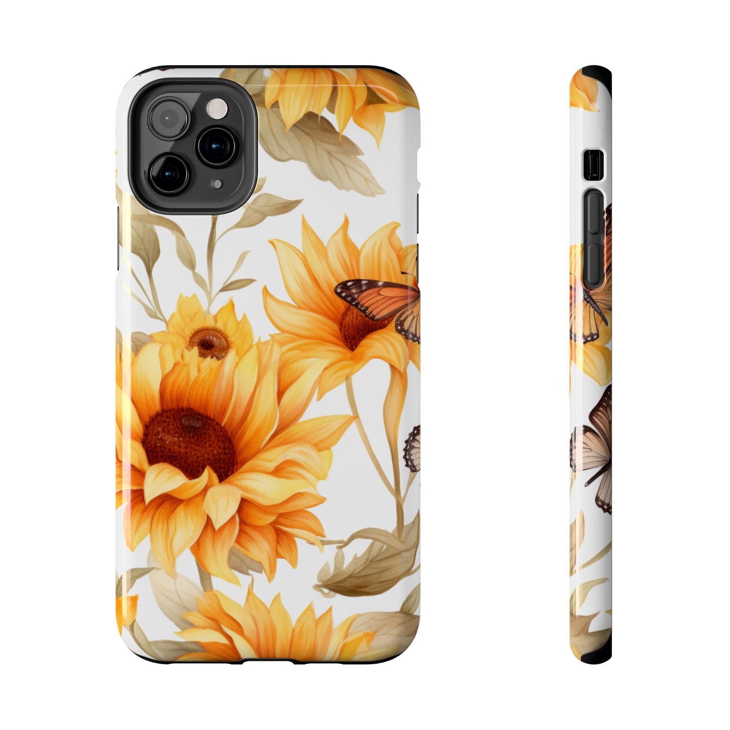 Sunflower & Monarch Garden - iPhone Series Case