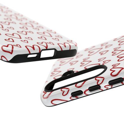 Classic Hearts Samsung Galaxy Case