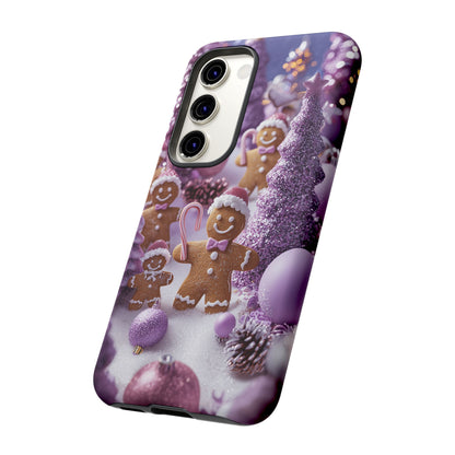 Pink Frosted Gingerbread Forest - Samsung Galaxy Series Case