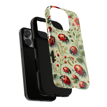 Ladybug Phone Case - Tough Dual Layer Protection - Perfect Gift For The Ladybug Lover In Your Life