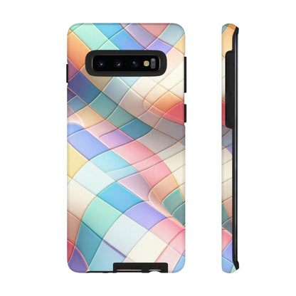 Pastel Prism Plaid iPhone Case