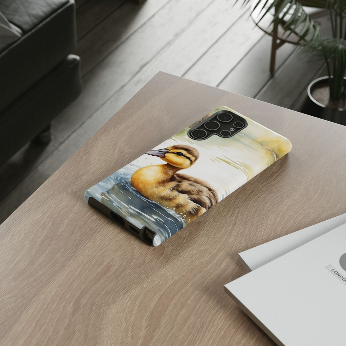 Graceful Duck Reflection – Samsung Galaxy Case