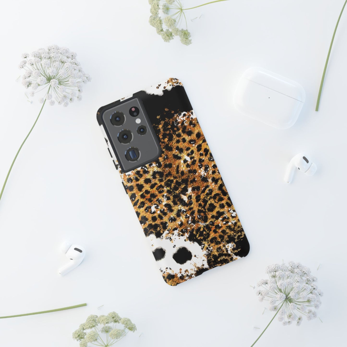 Bold Leopard Ink Splash - Samsung Galaxy Series Case