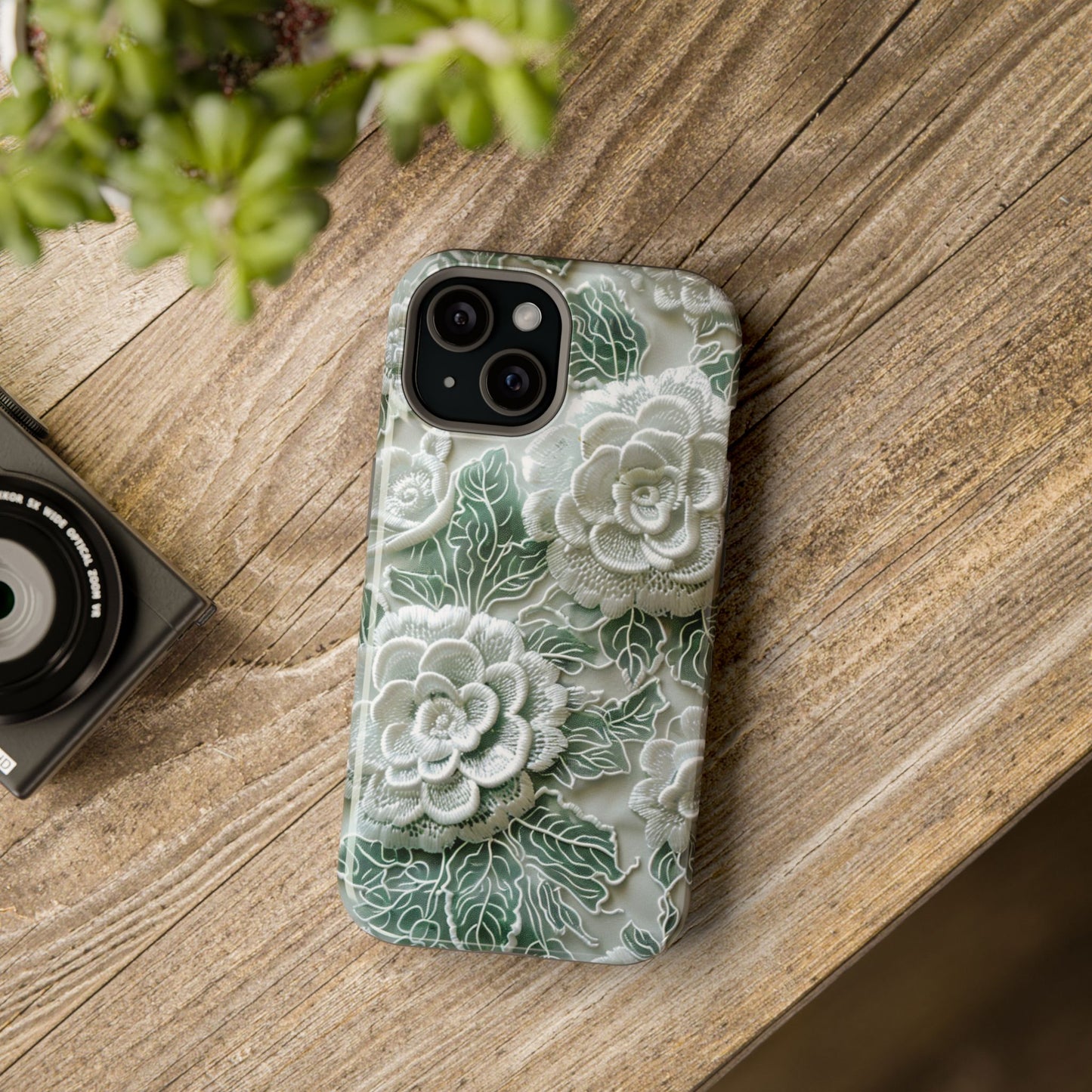 Elegant Blossoms 3D iPhone Case