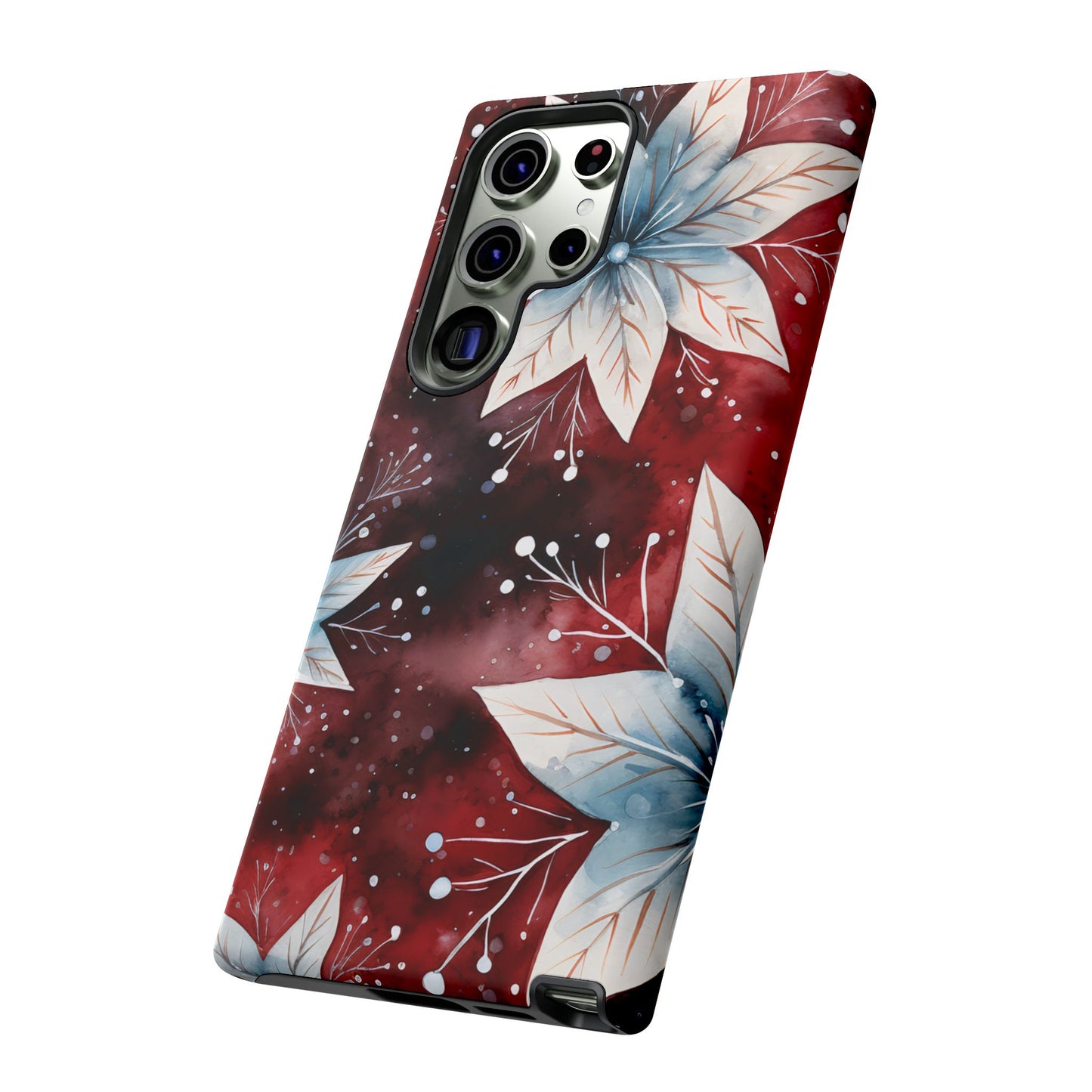 Winter Bloom Poinsettia – Samsung Galaxy Case