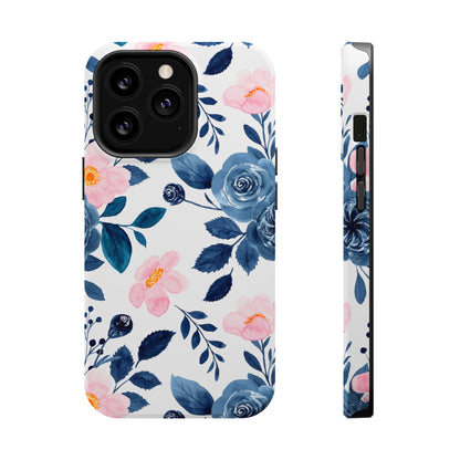 Pastel Garden Charm – MagSafe Case with Soft Watercolor Floral Print