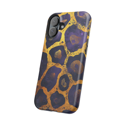 Regal Amethyst Leopard iPhone Case