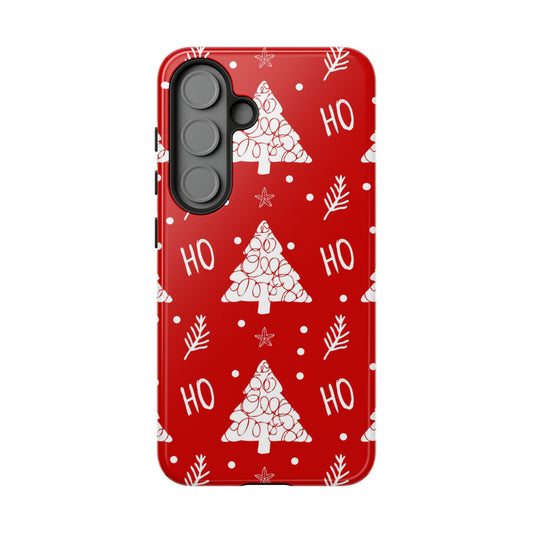 Samsung Galaxy Case: Ho Ho Ho – Christmas Tree Wonderland