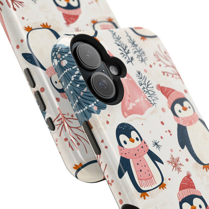 Penguin Paradise – Christmas Cheer MagSafe iPhone Case