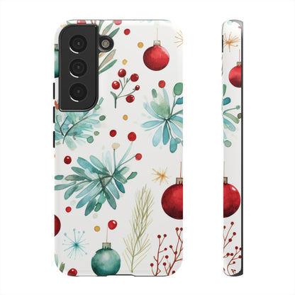 Festive Holiday Ornament Pattern – Samsung Galaxy Case