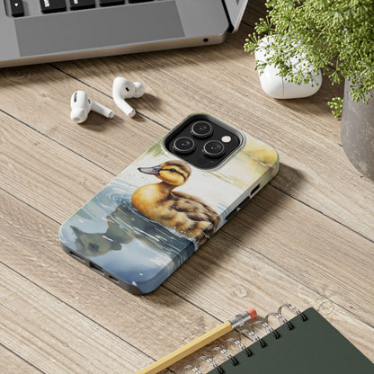 Graceful Duck Reflection – iPhone Series Case