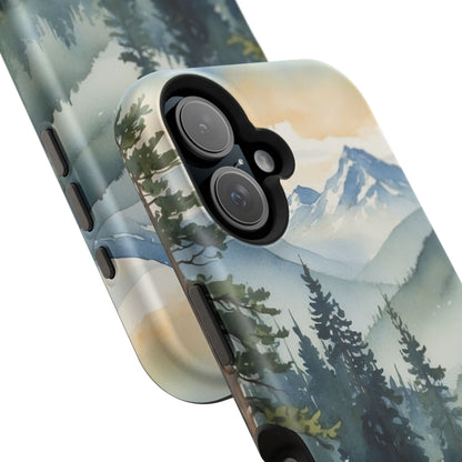 Tranquil Mountain Escape - MagSafe iPhone Case