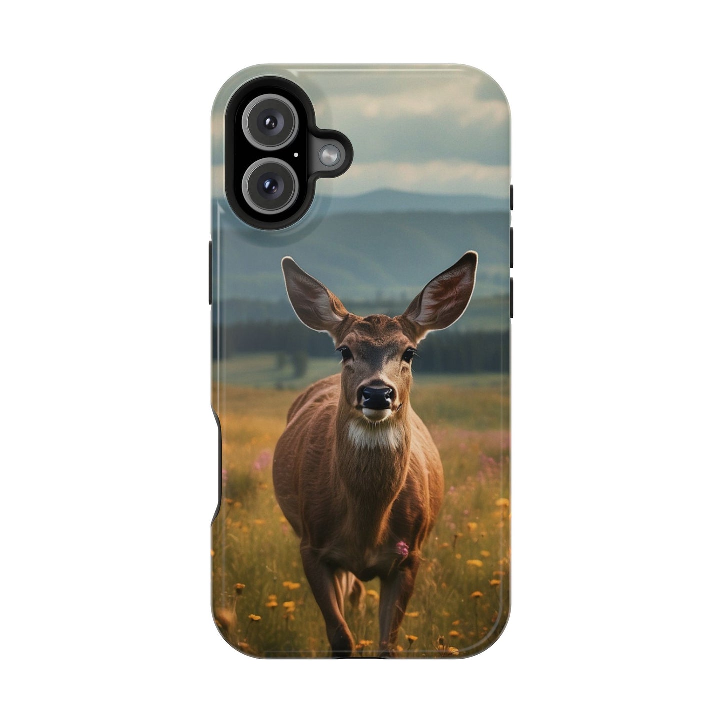 Rustic Meadow Deer – MagSafe iPhone Case