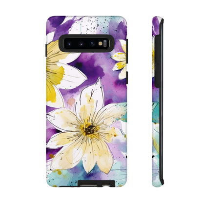 Abstract Floral Watercolor Splash - Samsung Galaxy Series Case