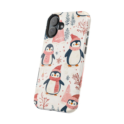 Penguin Paradise – Christmas Cheer MagSafe iPhone Case