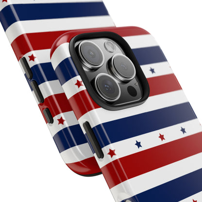 Patriotic Stars iPhone Case