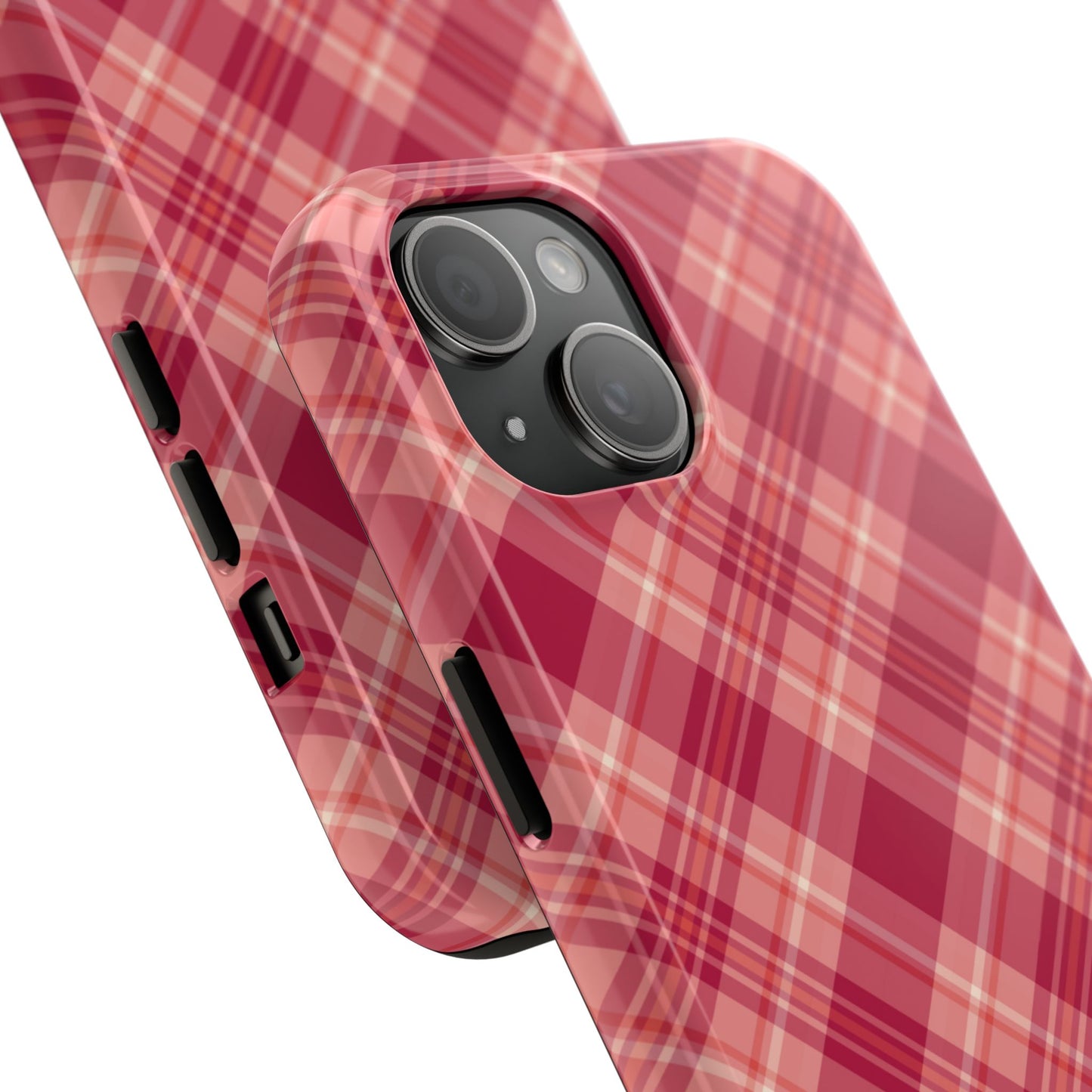 Rustic Red Plaid – iPhone Series Case