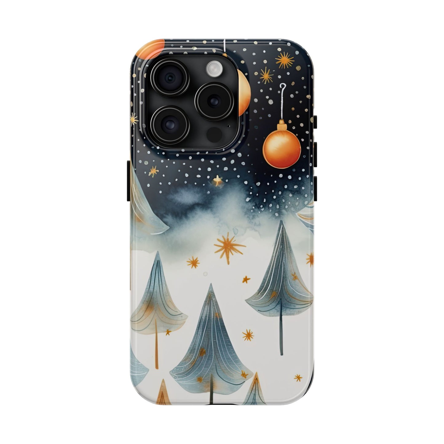 Winter Wonderland Gold Ornament – iPhone Series Case