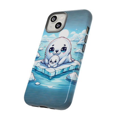 Arctic Embrace Seal iPhone Case