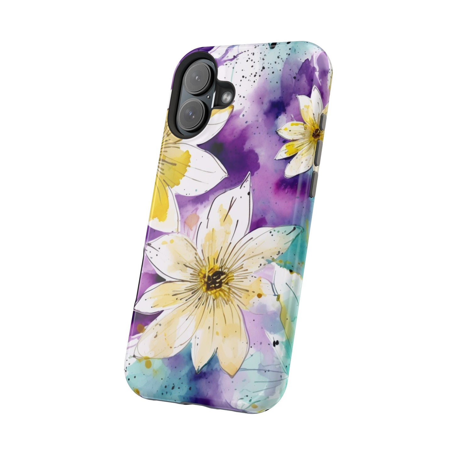 Abstract Floral Watercolor Splash - MagSafe iPhone Series Case