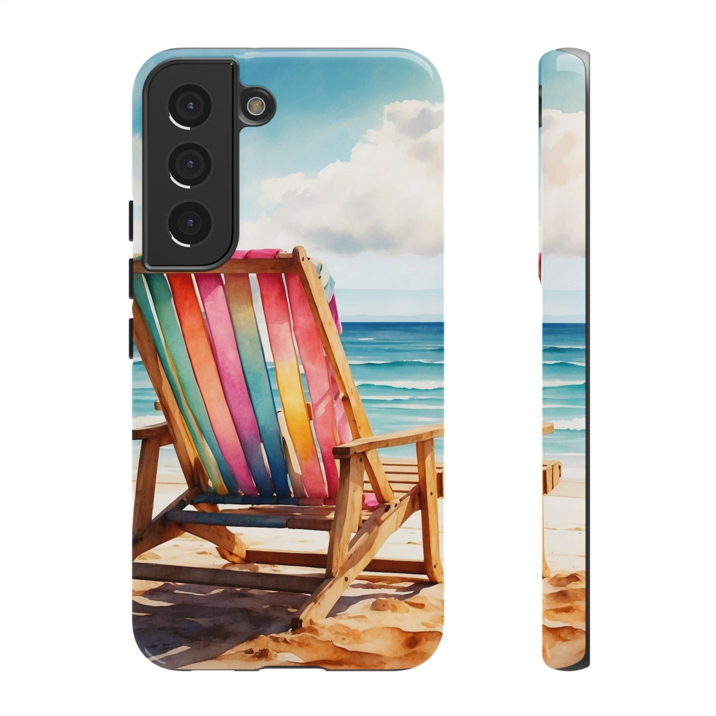 Vibrant Beach Escape Samsung Galaxy Case – Colorful Summer Design