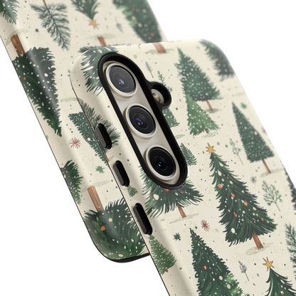 Festive Christmas Tree Forest Pattern – Samsung Galaxy Series Case