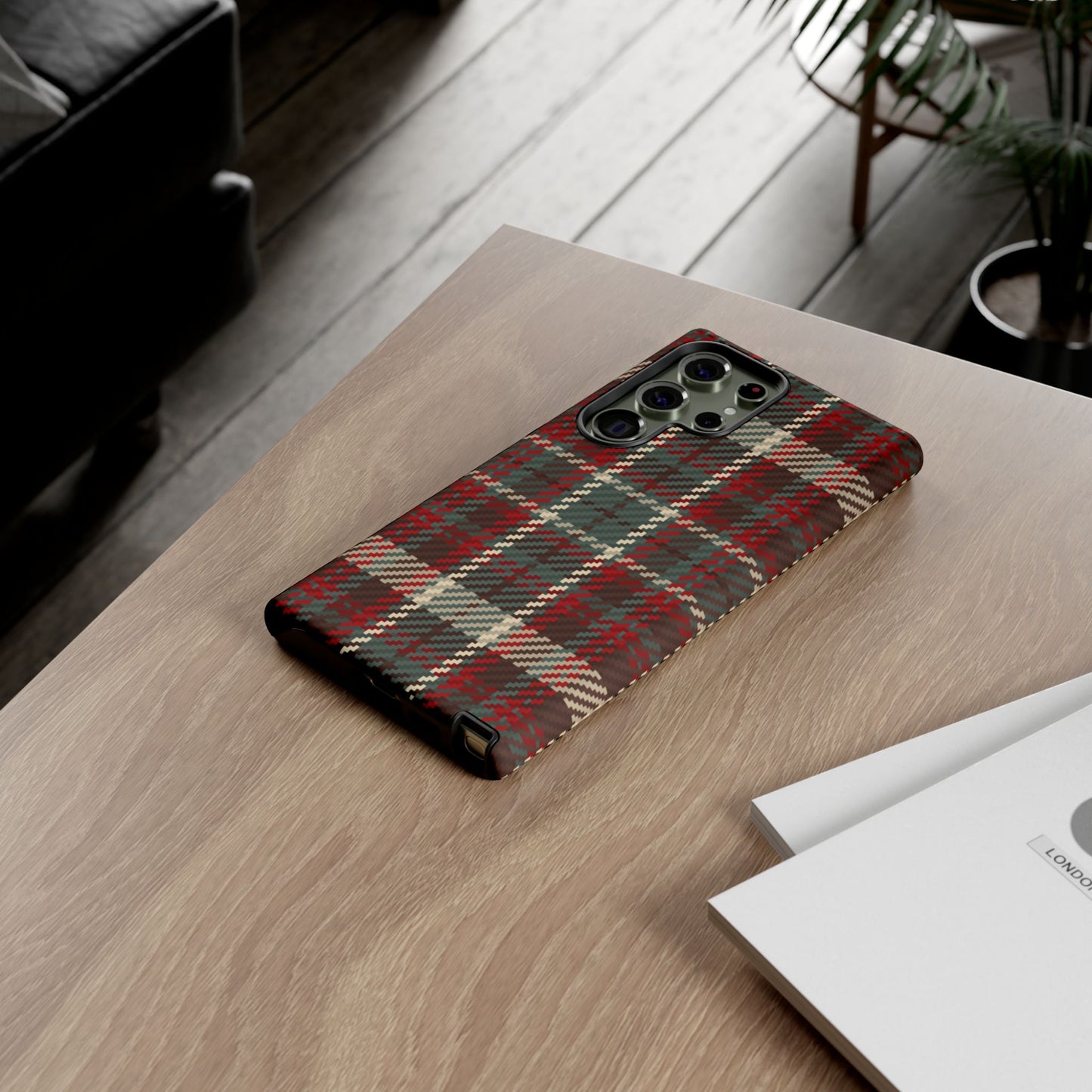 Cozy Rustic Plaid - Samsung Galaxy Series Case