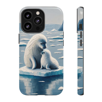 Arctic Serenity Seal iPhone Case