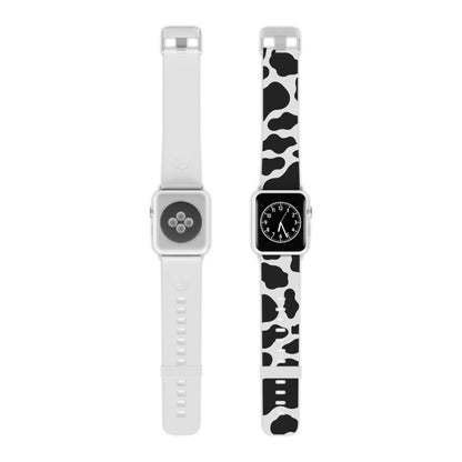 Chic Cow Print Apple Watch Band