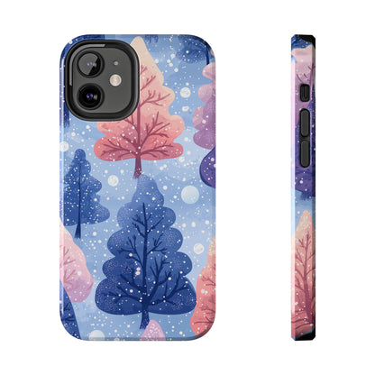 Pink & Purple Winter Wonderland - iPhone Series Case