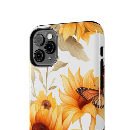 Sunflower & Monarch Garden - iPhone Series Case