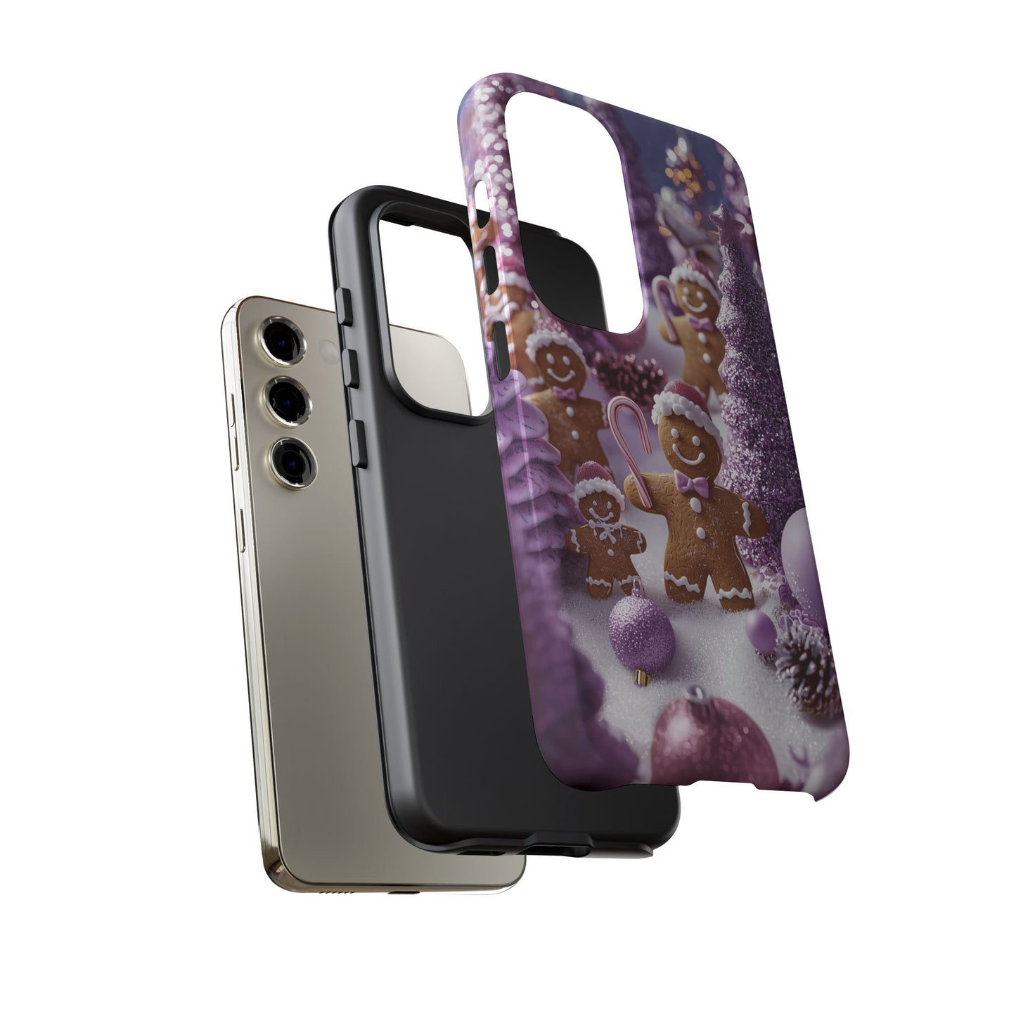 Pink Frosted Gingerbread Forest - Samsung Galaxy Series Case