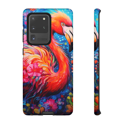 Tropical Elegance – Flamingo Samsung Galaxy Phone Case