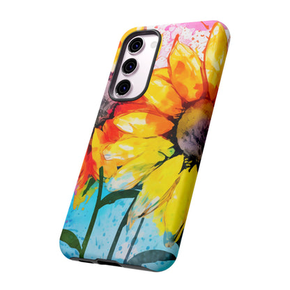 Bold Watercolor Sunflowers - Samsung Galaxy Series Case