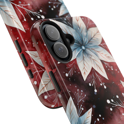 Winter Bloom Poinsettia – iPhone Case