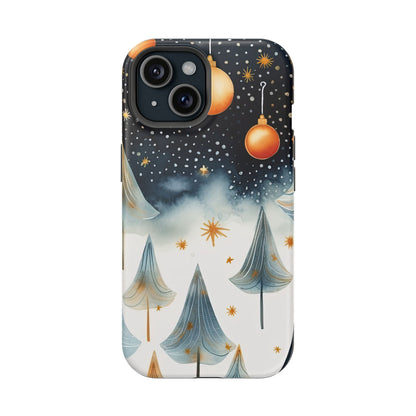 Winter Wonderland Gold Ornament – MagSafe iPhone Series Case