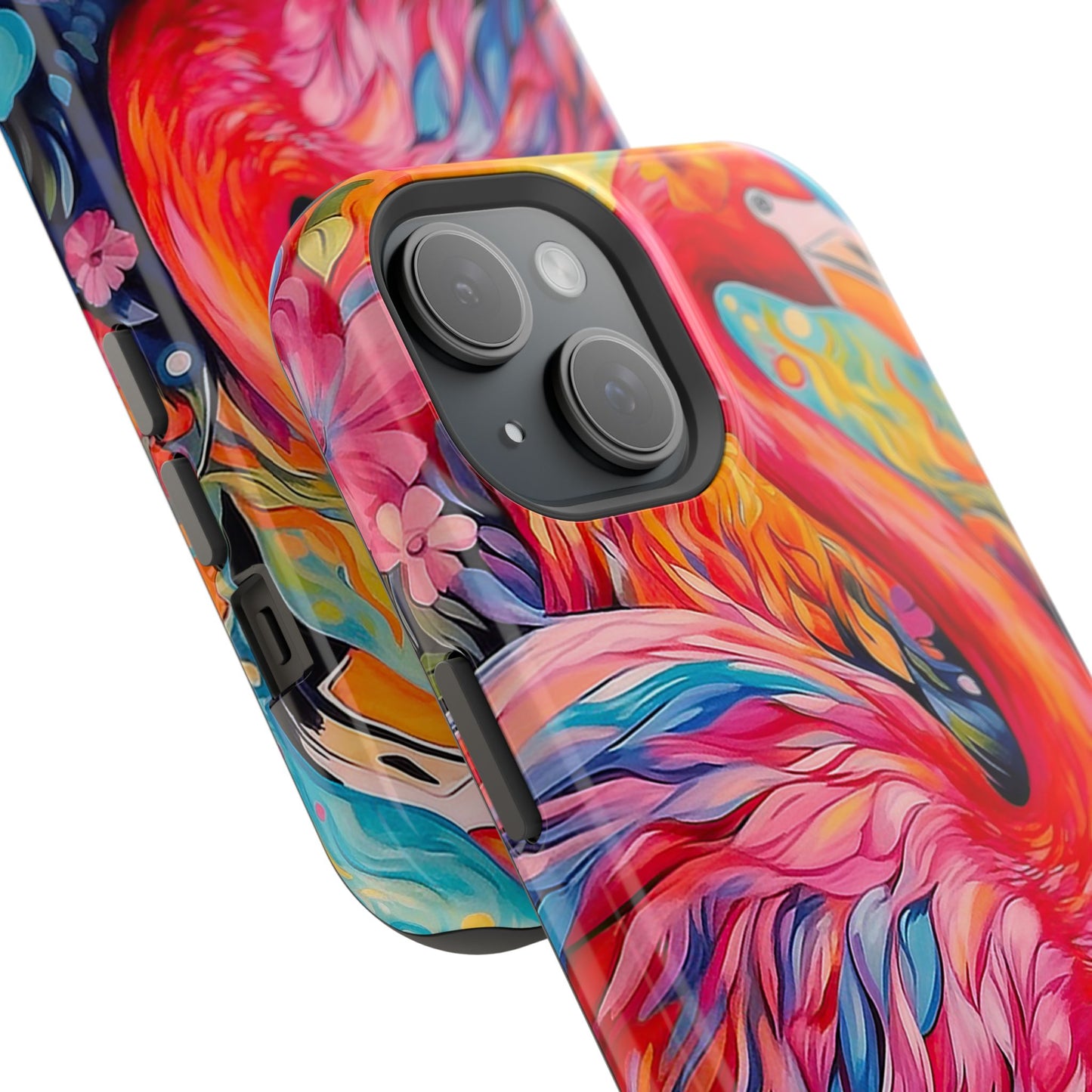 Flamingo Fiesta – Vibrant Flamingo MagSafe iPhone Cases