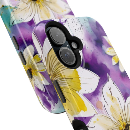 Abstract Floral Watercolor Splash - MagSafe iPhone Series Case