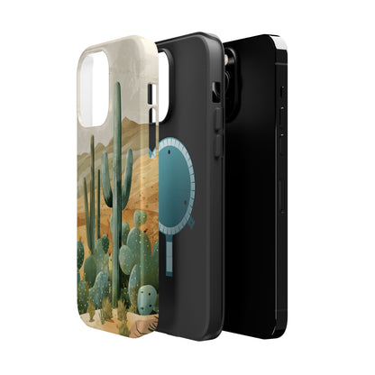 Desert Oasis Cactus iPhone Case