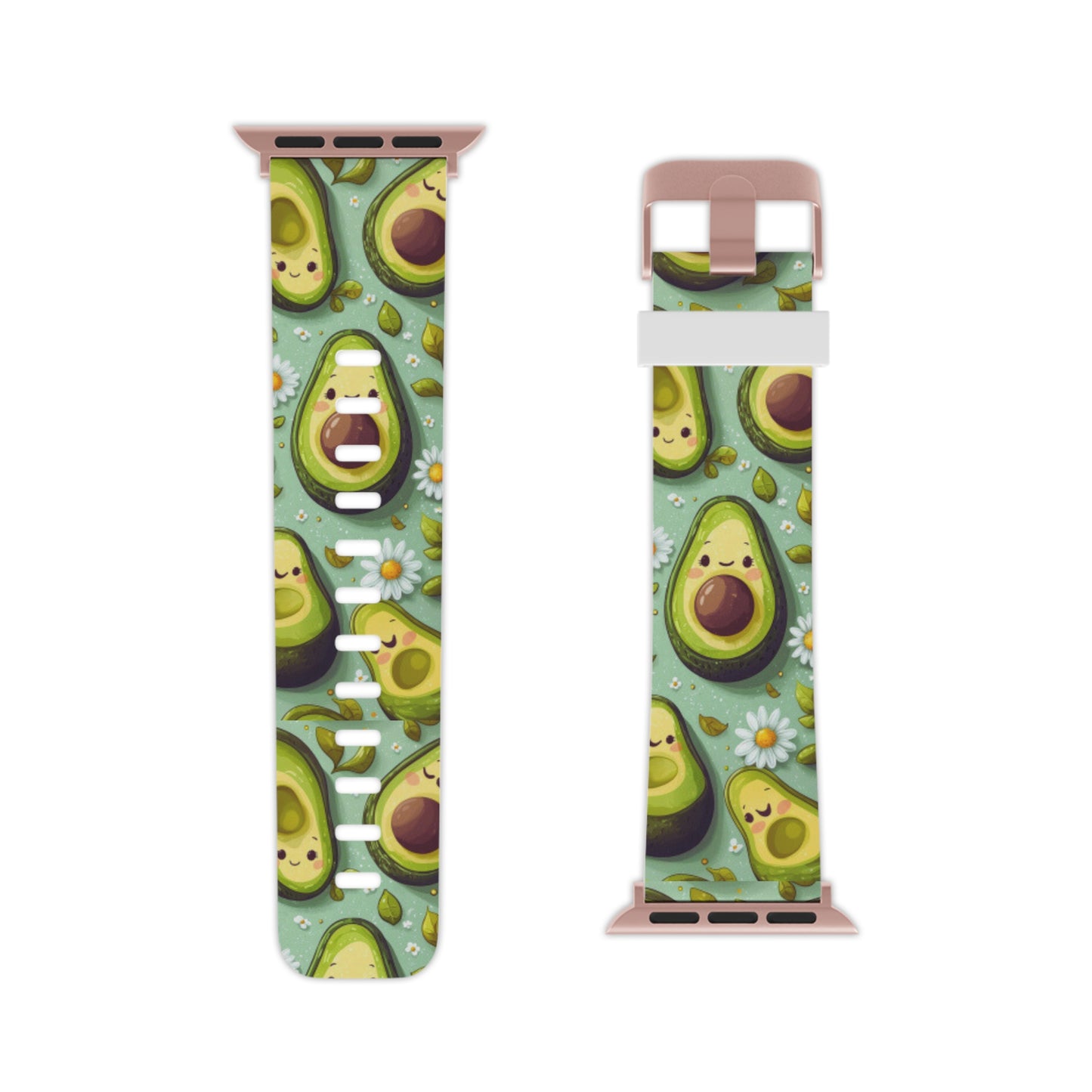 Cute Avocado Apple Watch Band