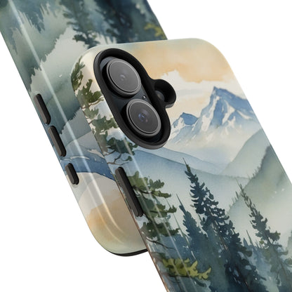 Tranquil Mountain Escape - iPhone Case