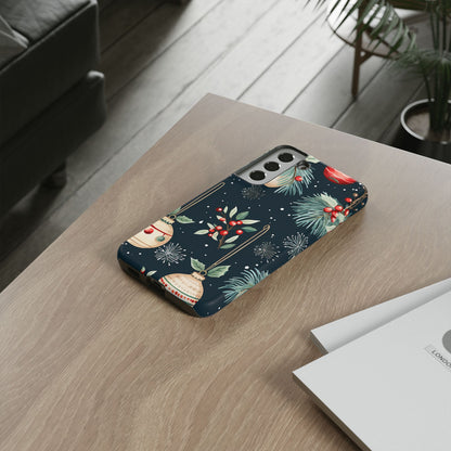 Elegant Christmas Ornaments and Pine - Samsung Galaxy Series Case