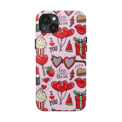 iPhone Case: Love Is in the Air Valentine’s Design